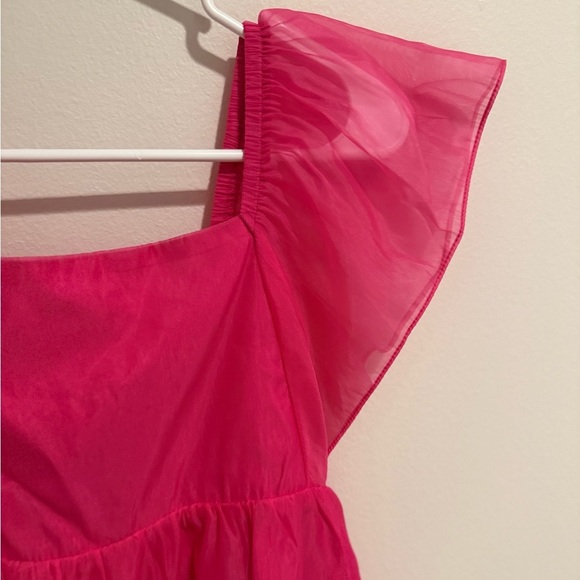 Sadie & Sage Hot Pink Mini Dress Tween Size XL - Picture 4 of 12